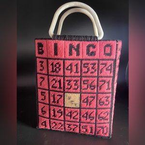Vintage (One of a Kind) Kitschy BINGO bag